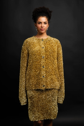 Stanley Cardigan Travel Warmth Slub Texture