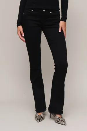 Mid Rise Slim Boot Cut ReinforcedBeltLoops