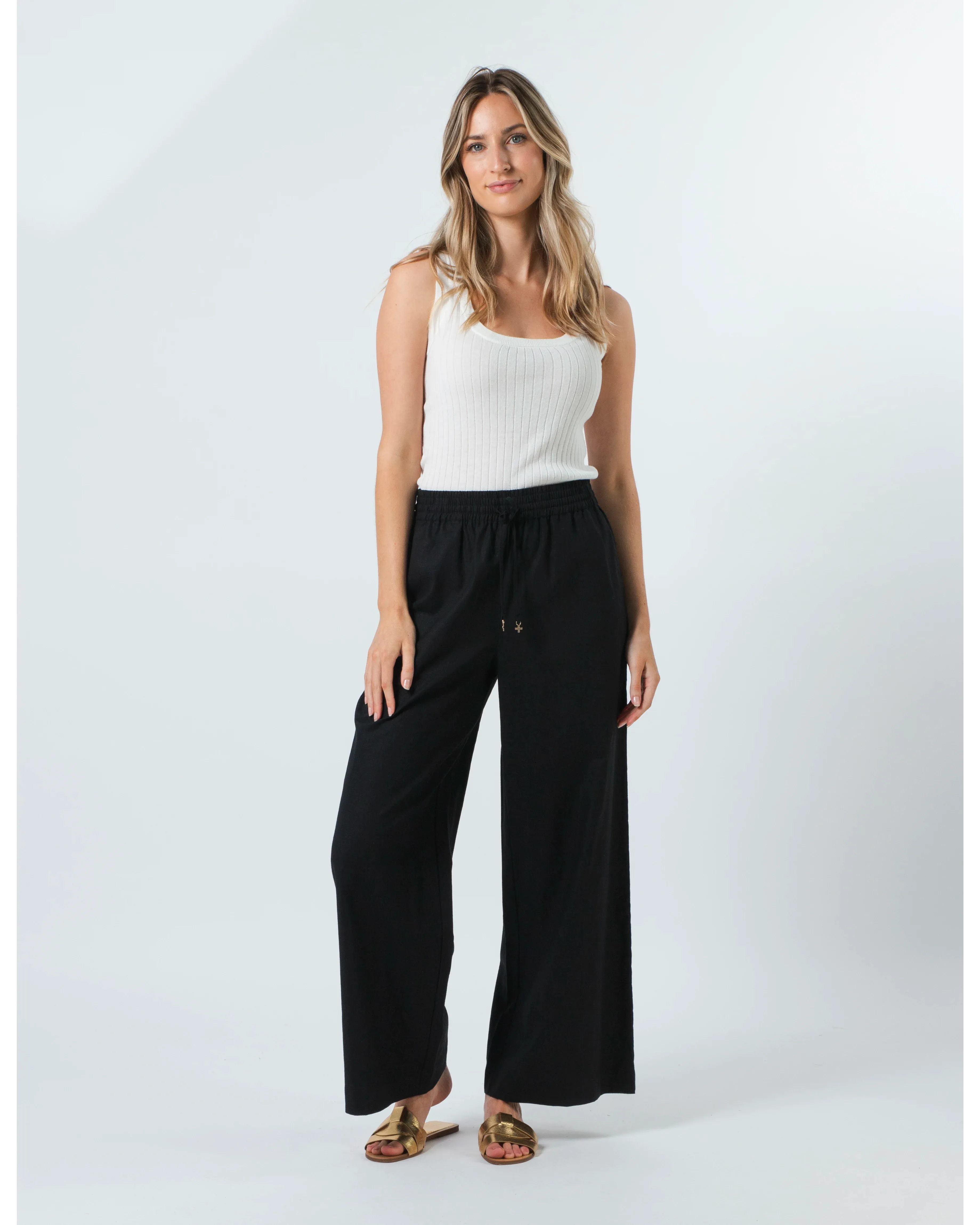 Stella and Gemma Laurel Pants Black