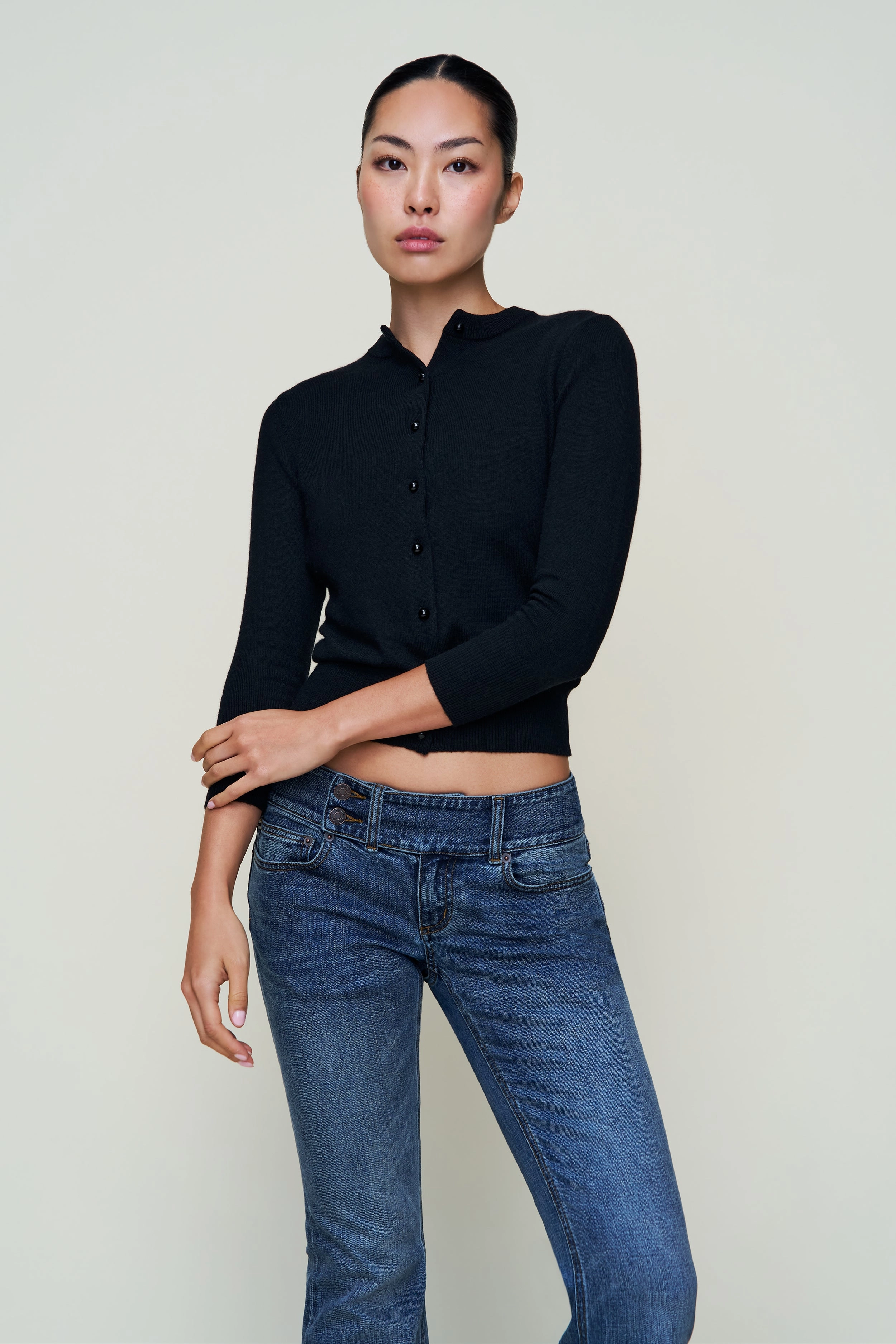 Brushed Inner Mood Booster Emelie Wool Cardigan