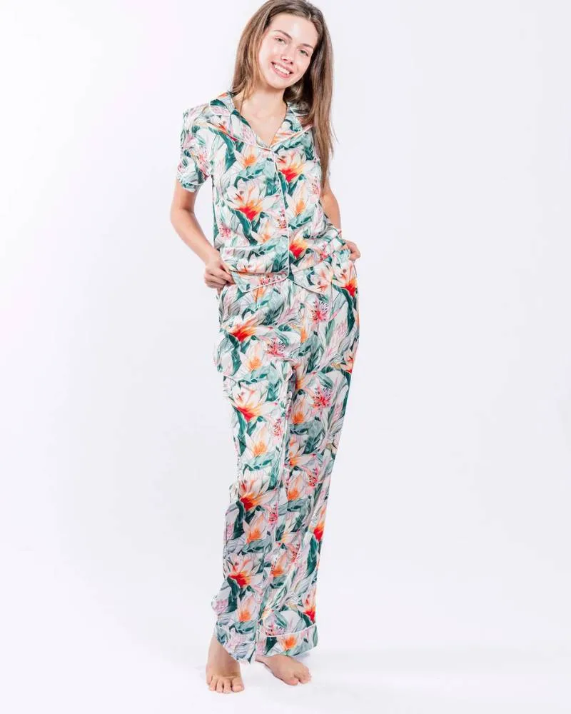 Strelitzia Short Sleeve PJ Set