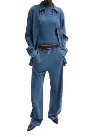 Stretch Denim Knit Winslow Pant Garment Dyed Technique Casual Style