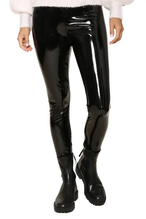 Faux Patent Leather Legging Everyday Flex
