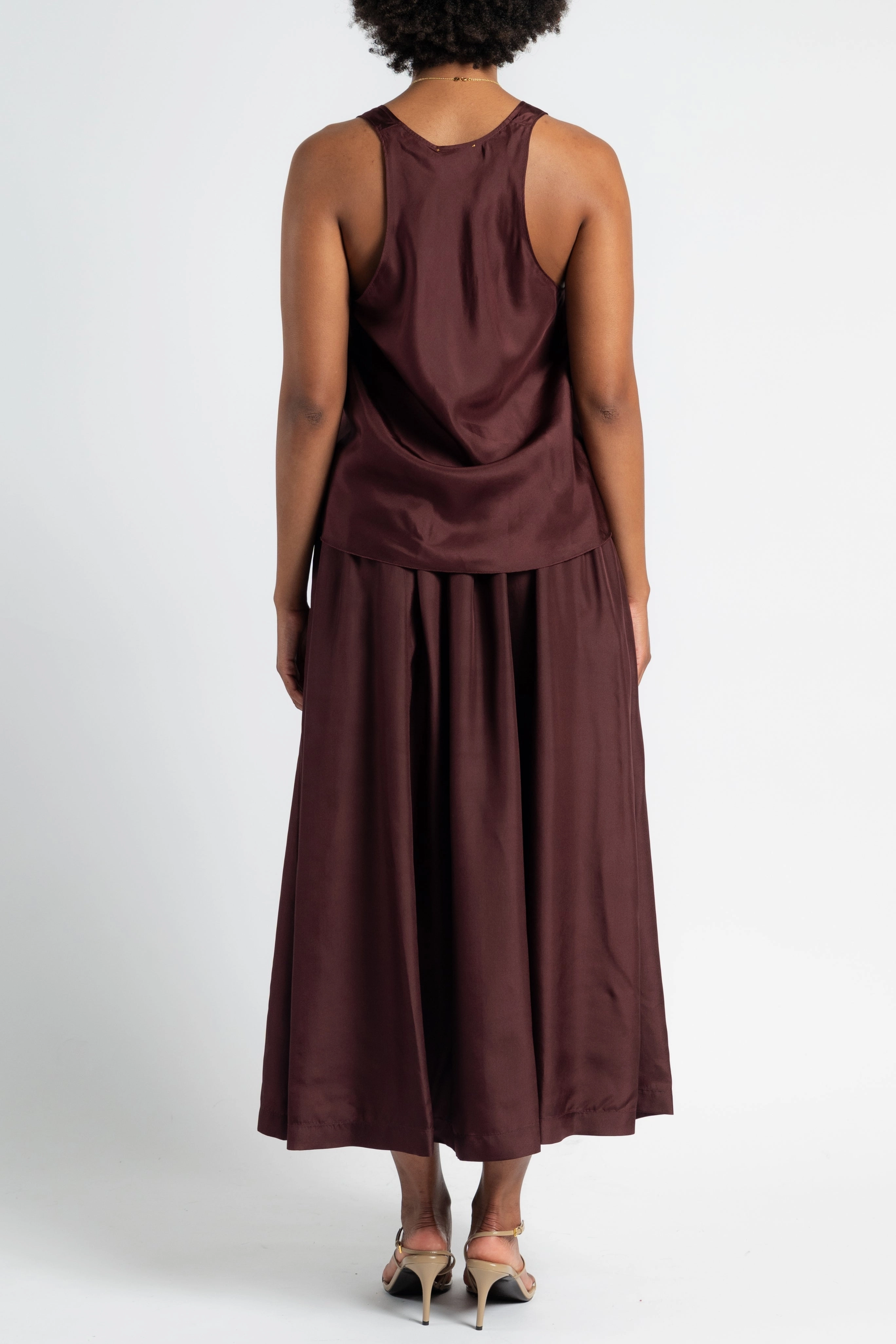 Habotai Silk Essential Skirt Budget Friendly