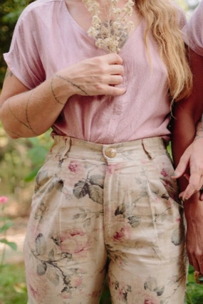 Compact Storage Perfect Pant 2.0 in Rose