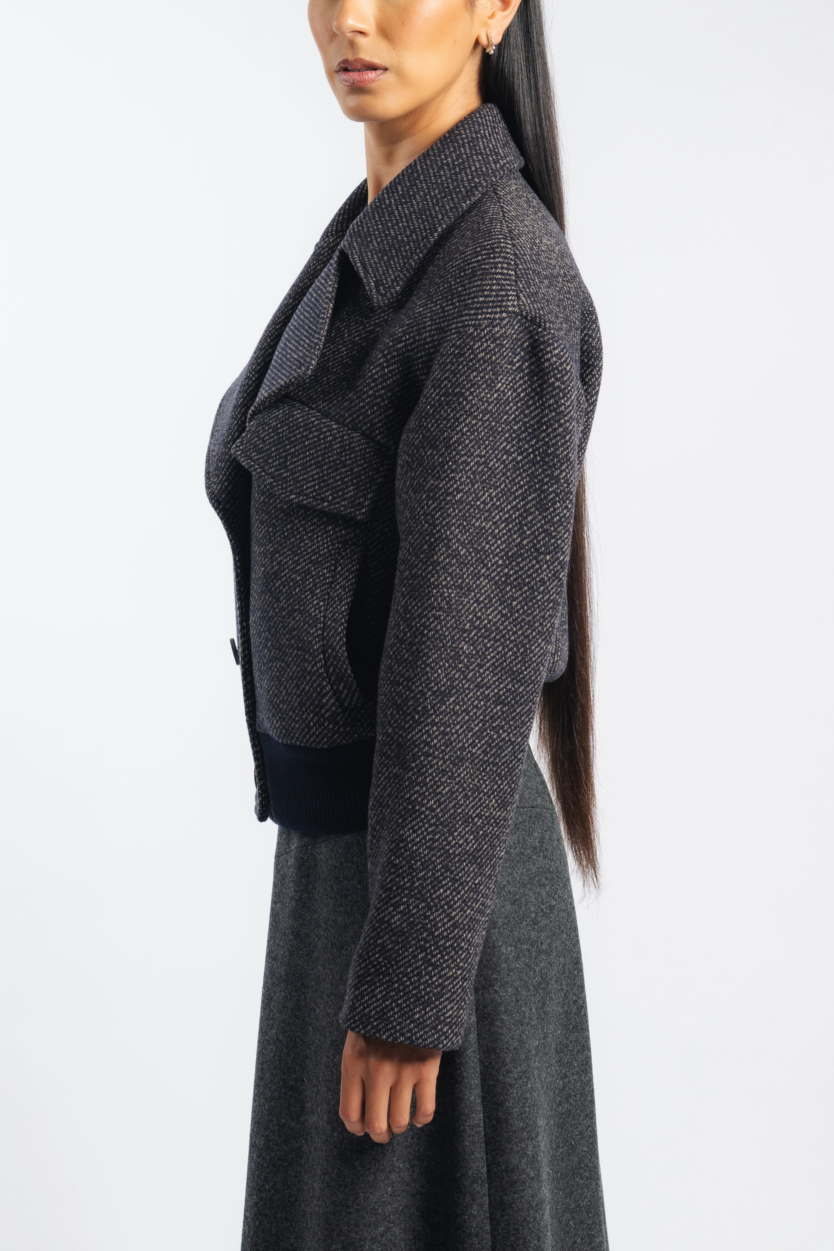 Anti Pilling Tailored Bomber Jacket