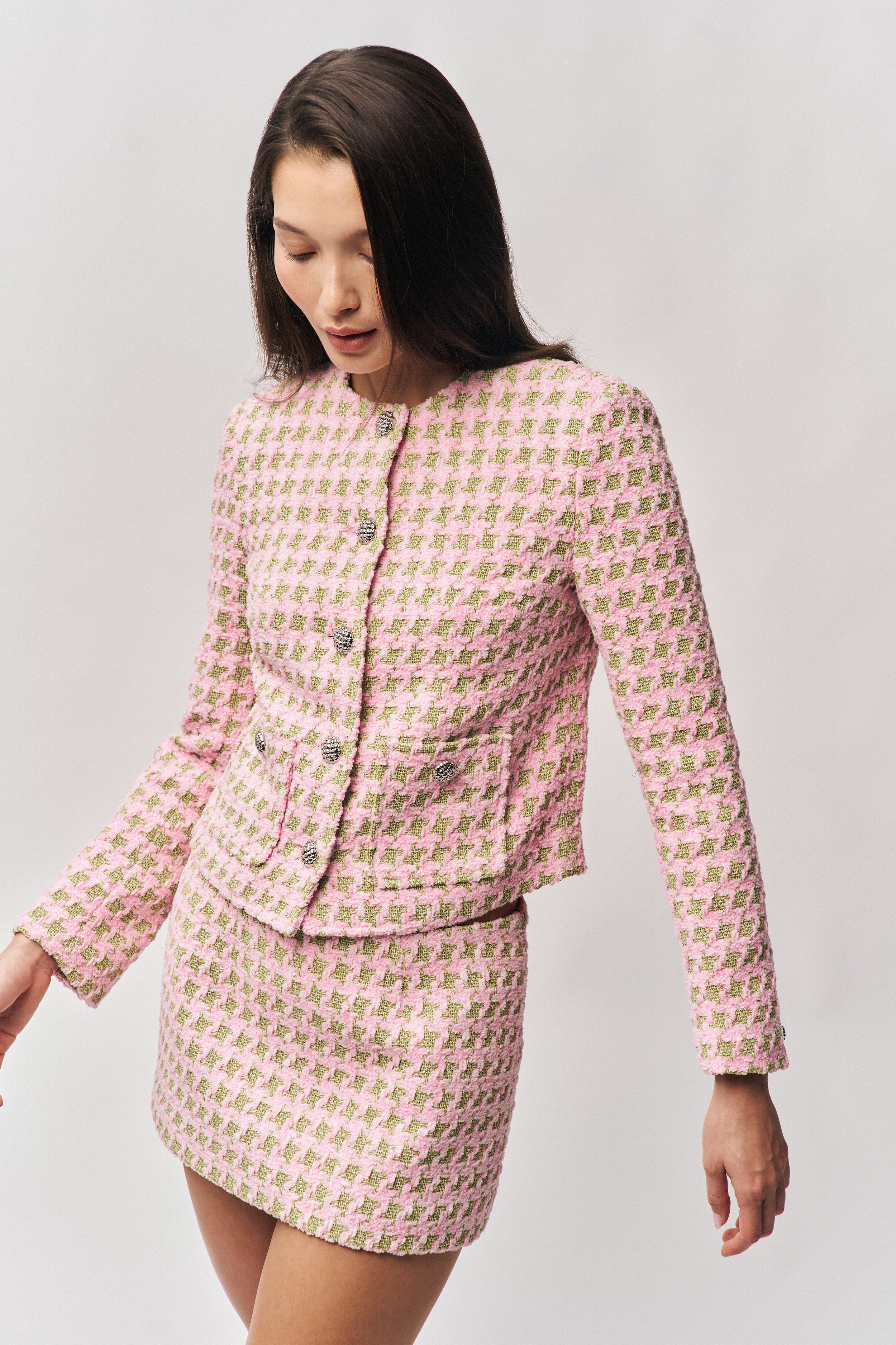 Fashion Mood Pleated Construction Halstead Skirt
