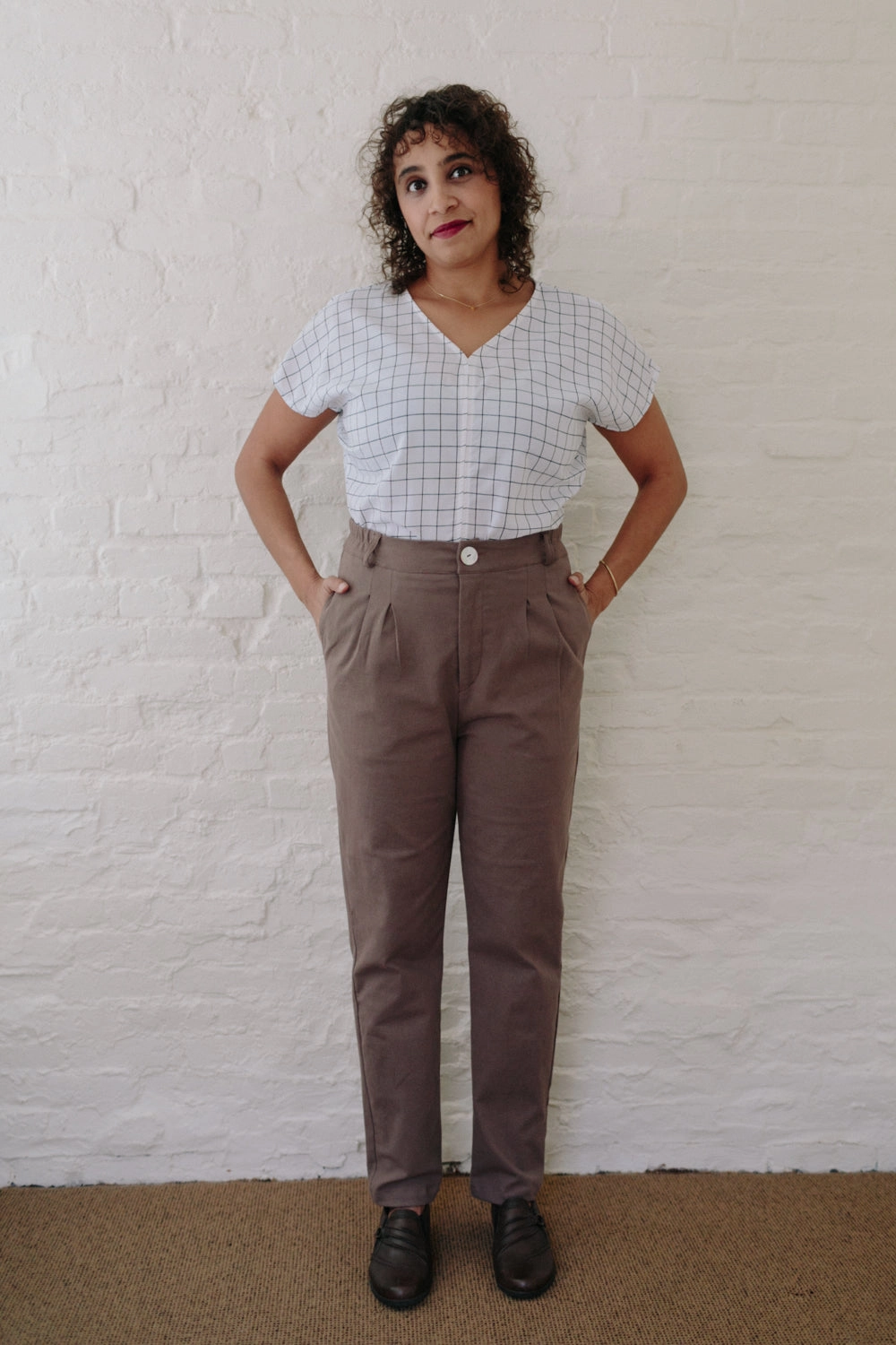Durable Construction LightweightDesign Long Perfect Pant in Lavender Gray