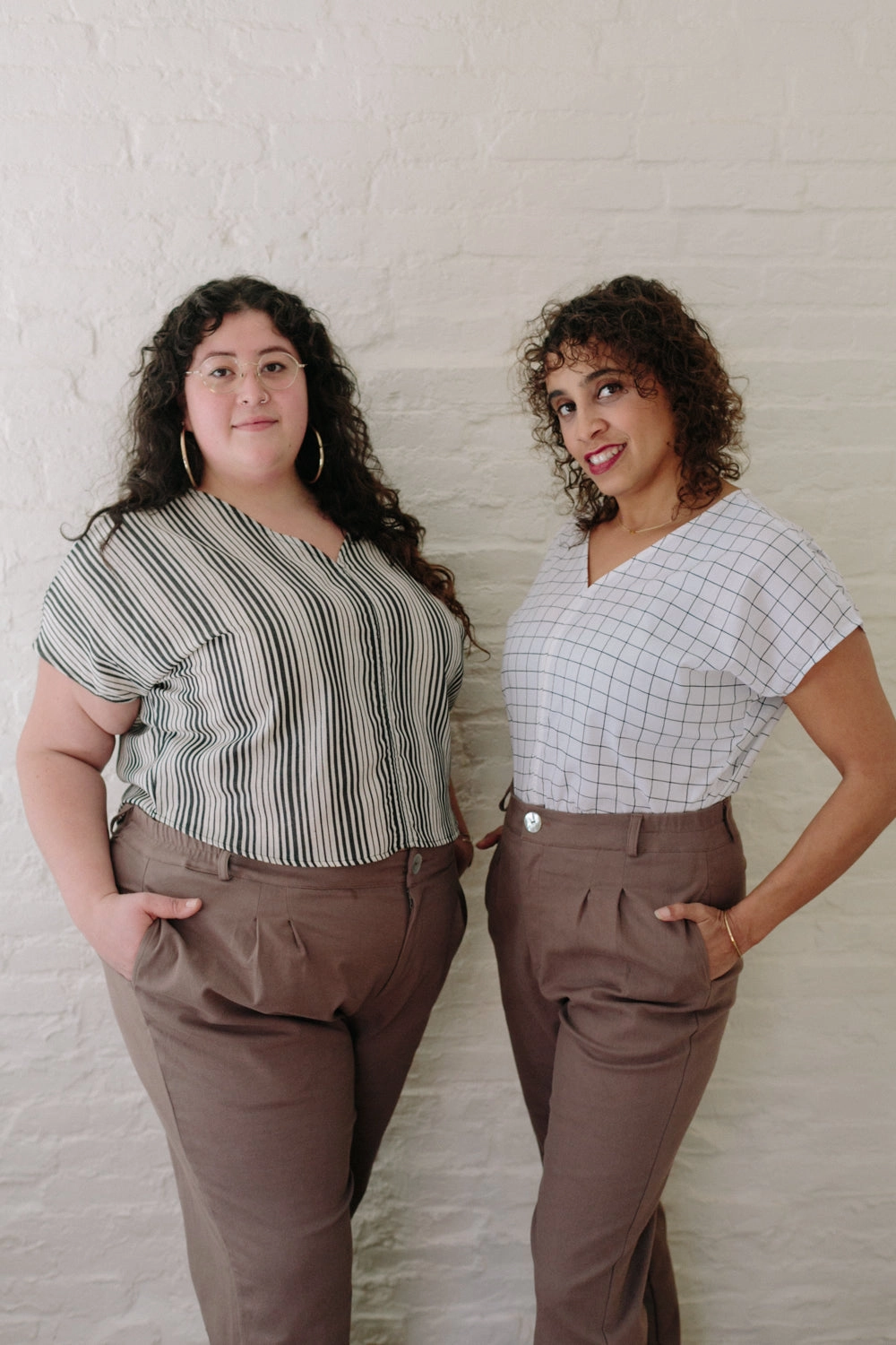 Minimalist Waist Long Perfect Pant in Lavender Gray