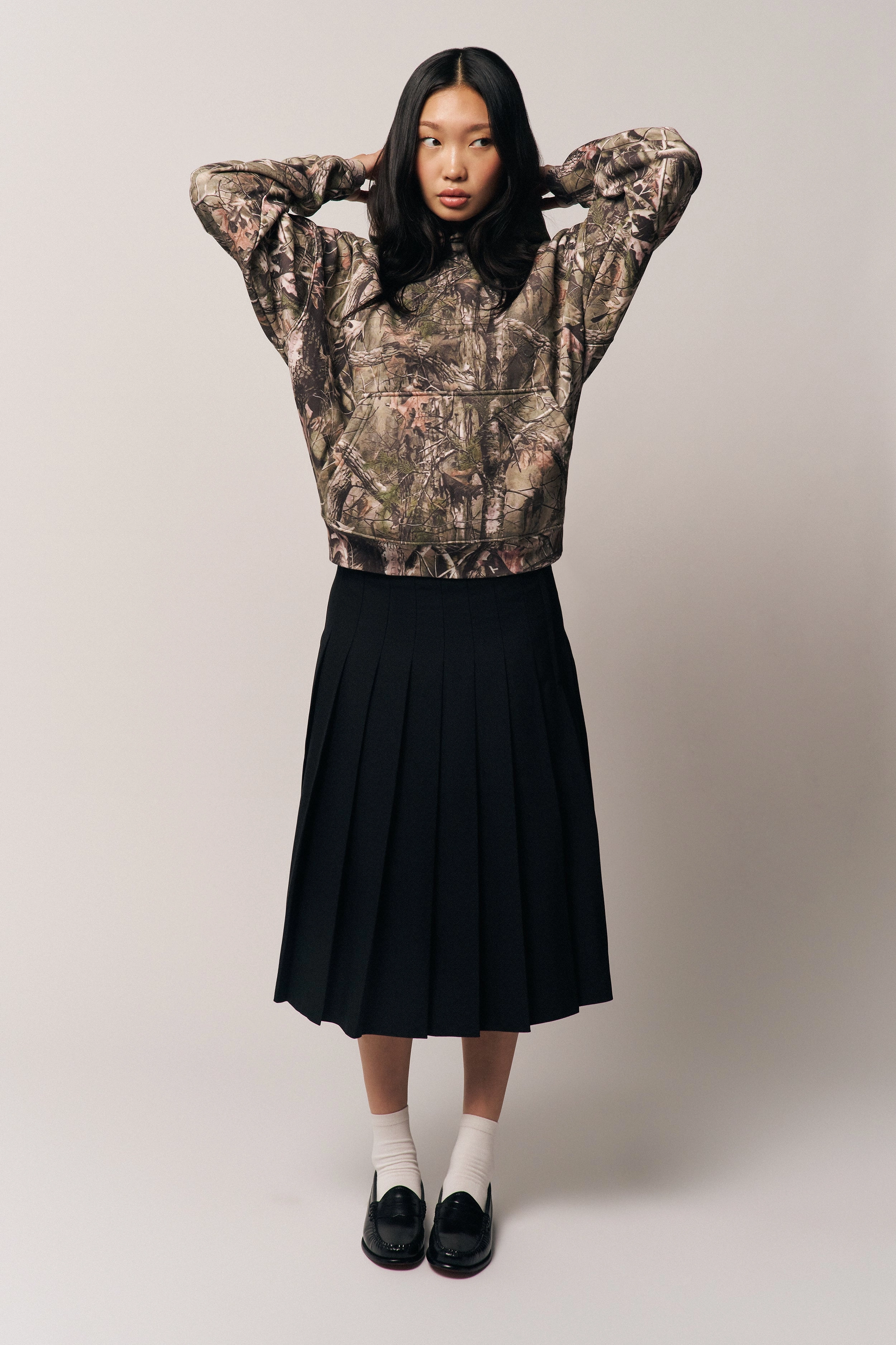 Camo Sweatshirt City Warmth