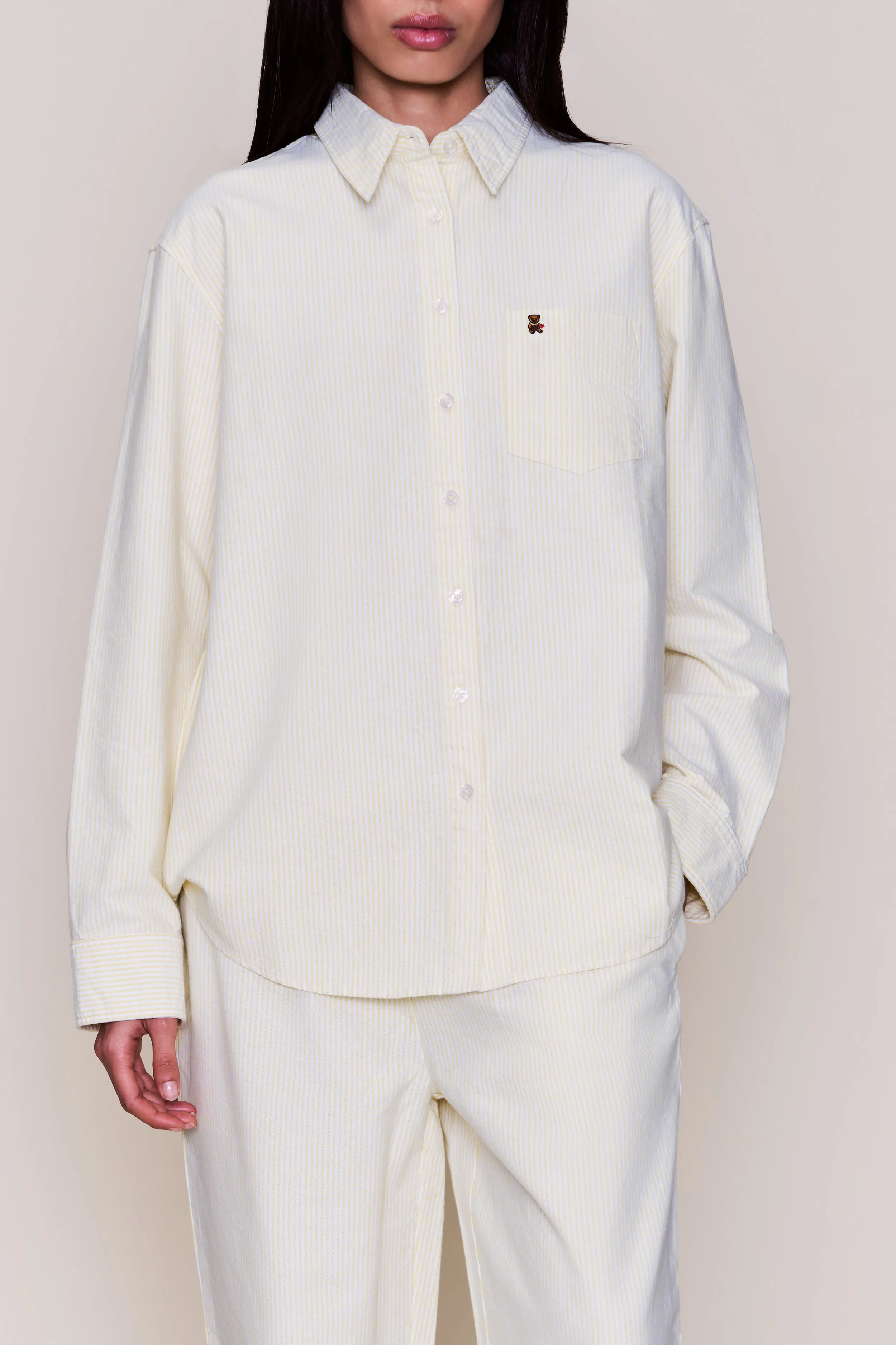 Stripe Lounge Pant Stretch Panels