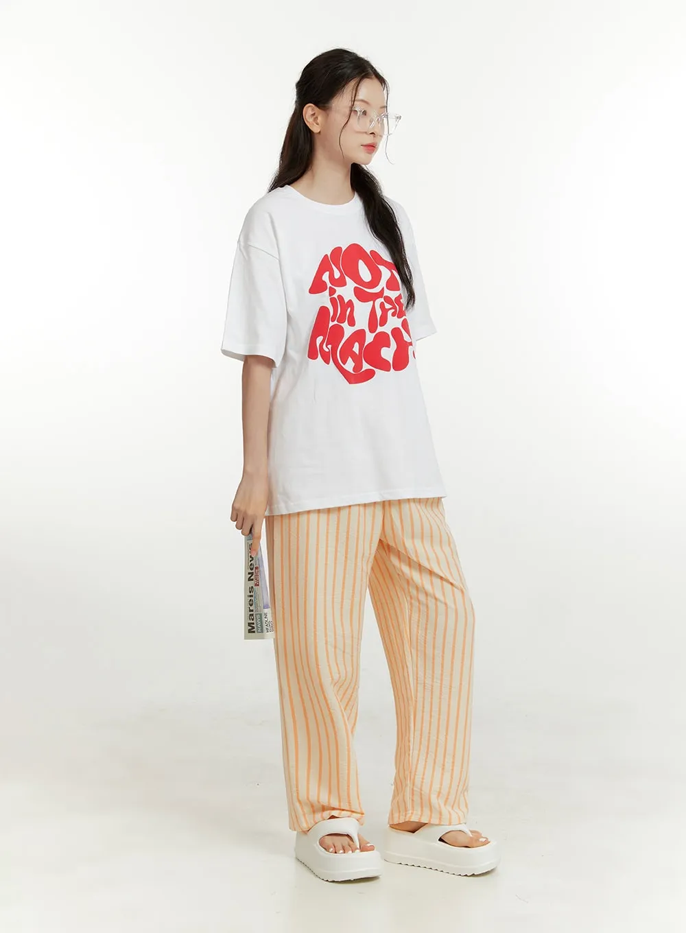 Stripe Lounge Pants OU414