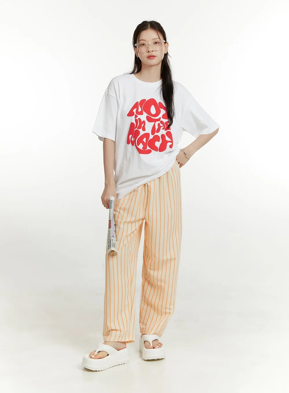 Stripe Lounge Pants OU414