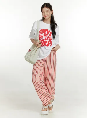 Stripe Lounge Pants OU414