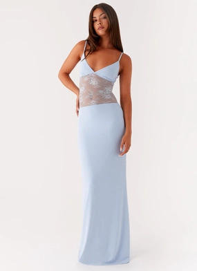 Shade Glow Envy Maxi Dress - Blue