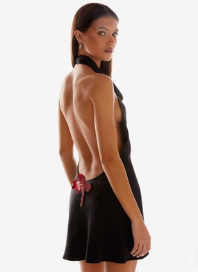 Iridessa Mini Dress - Black Fashion Layers