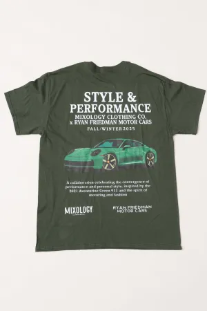 Style & Performance Tee DoubleStitched Hem BreathableFabricTech