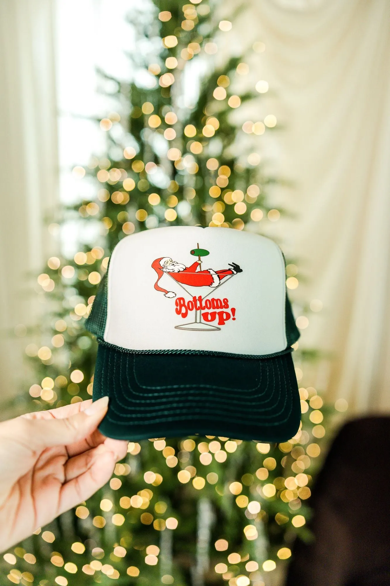 AntiSnagYarnProcessing Bottoms Up Trucker Hat