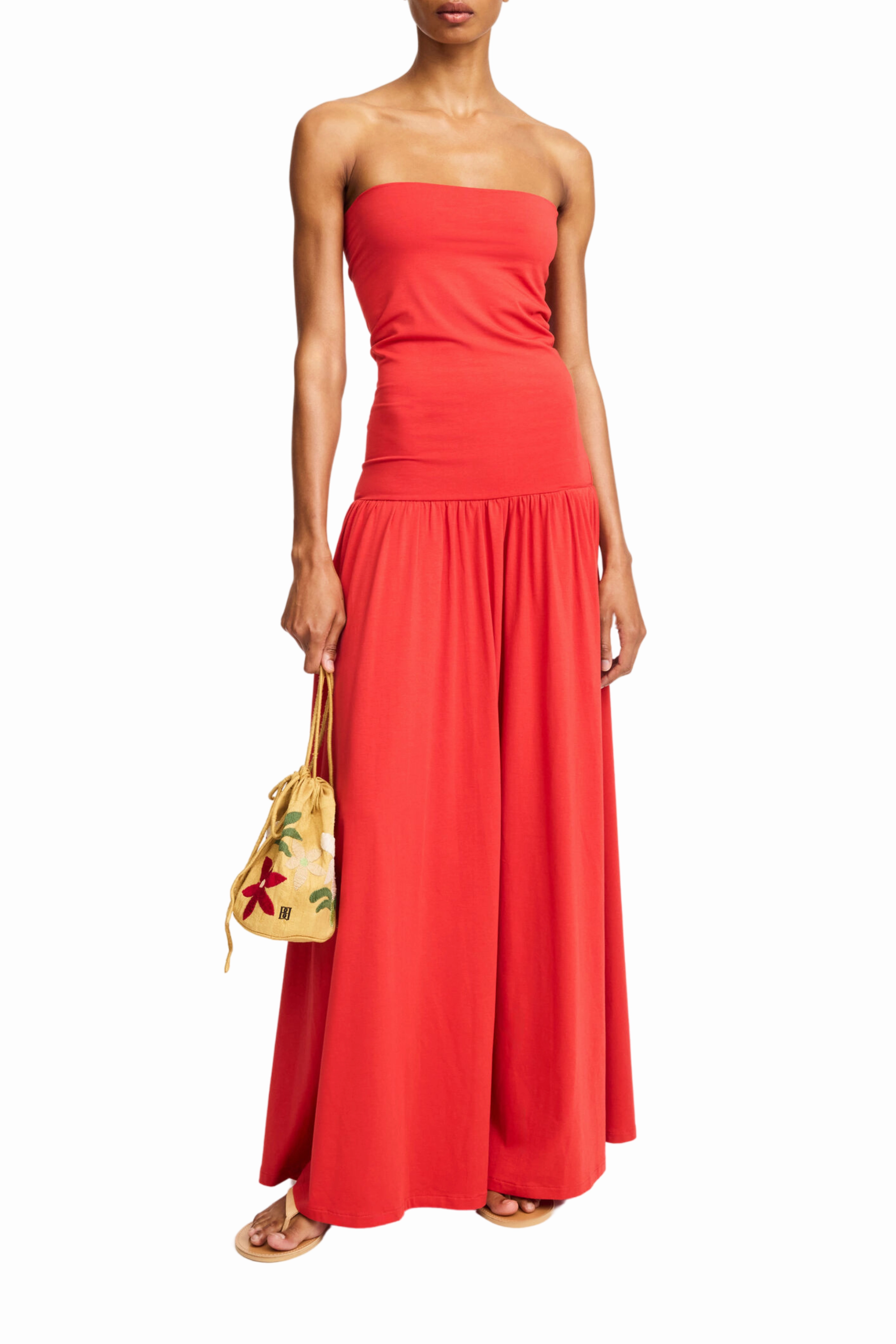 Marciella Dress in Red Seasonal Fit