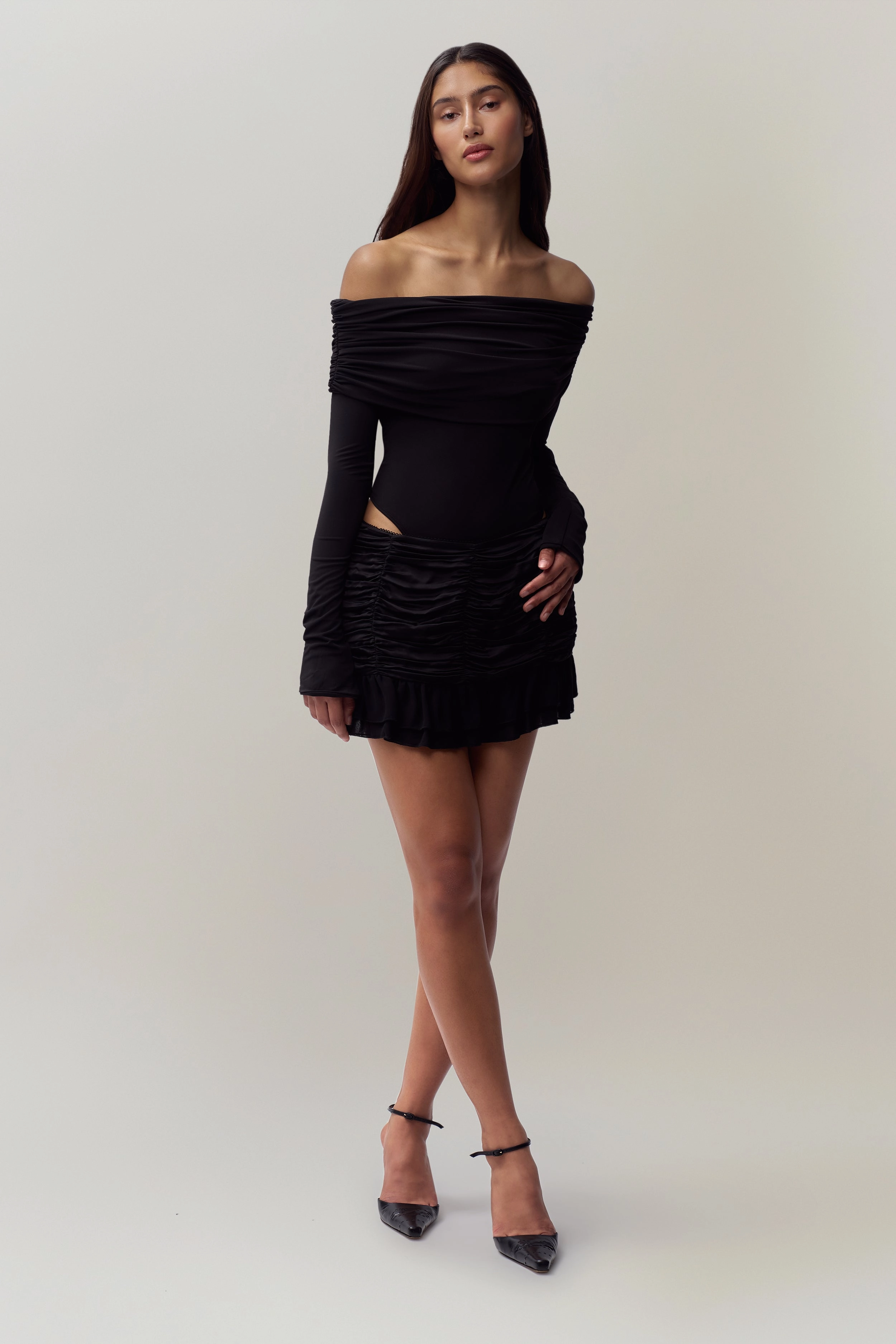 Cool Details Blume Mini Skirt