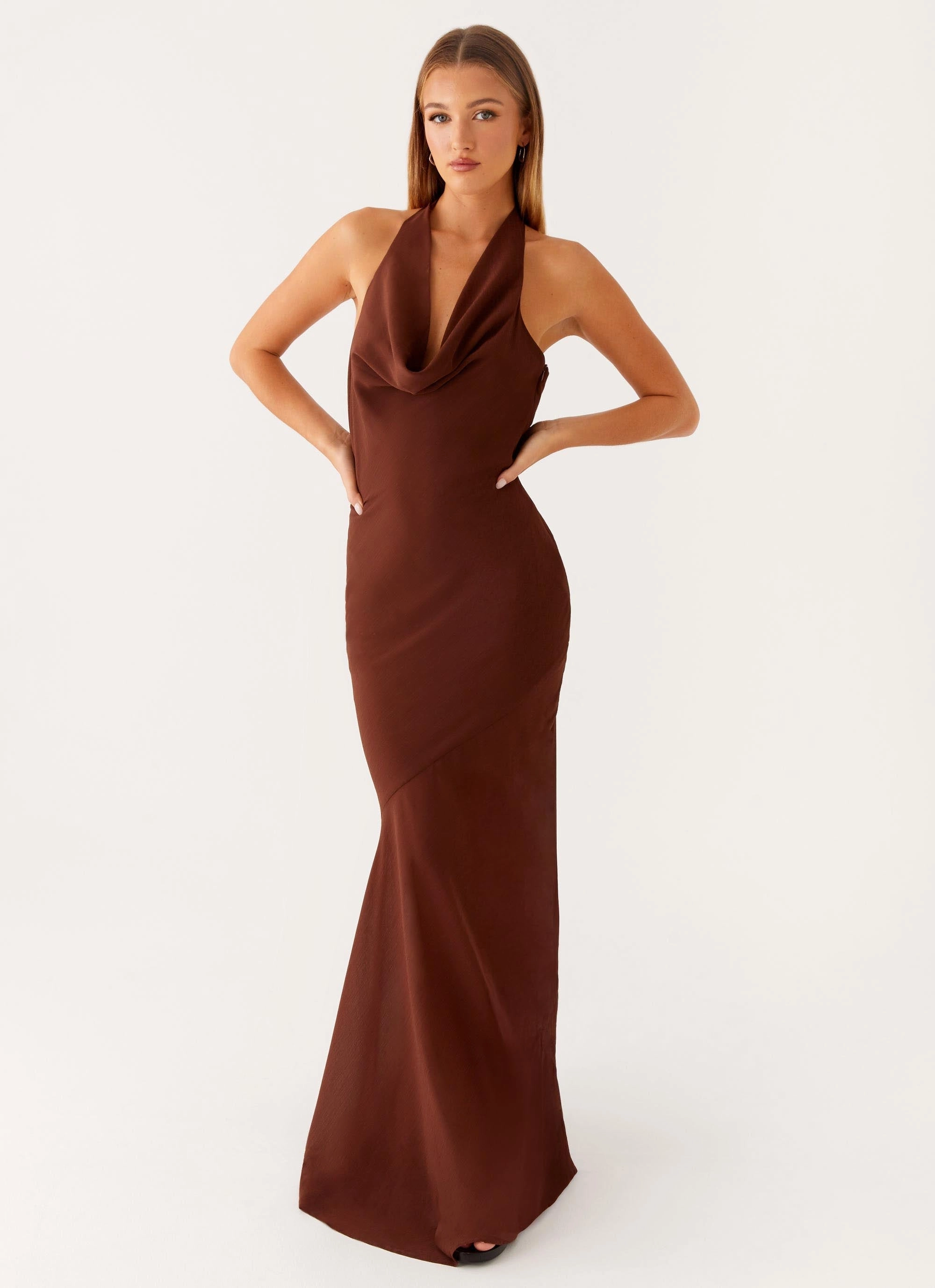 Clean Touch Sullivan Maxi Dress - Chocolate