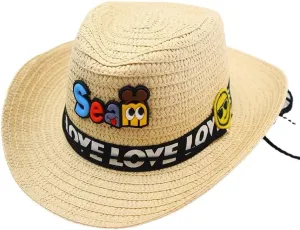 Summer Children's Cartoon Cute Sun Protection Hat for Boys, Baby Outdoor Wide Brim Sun Hat