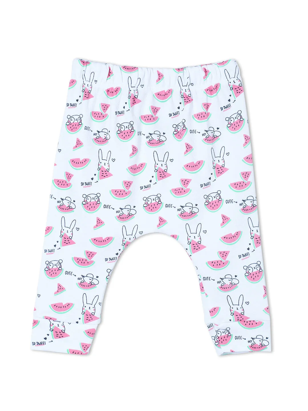 Summer Melon Newborn & Infant Pajama Set