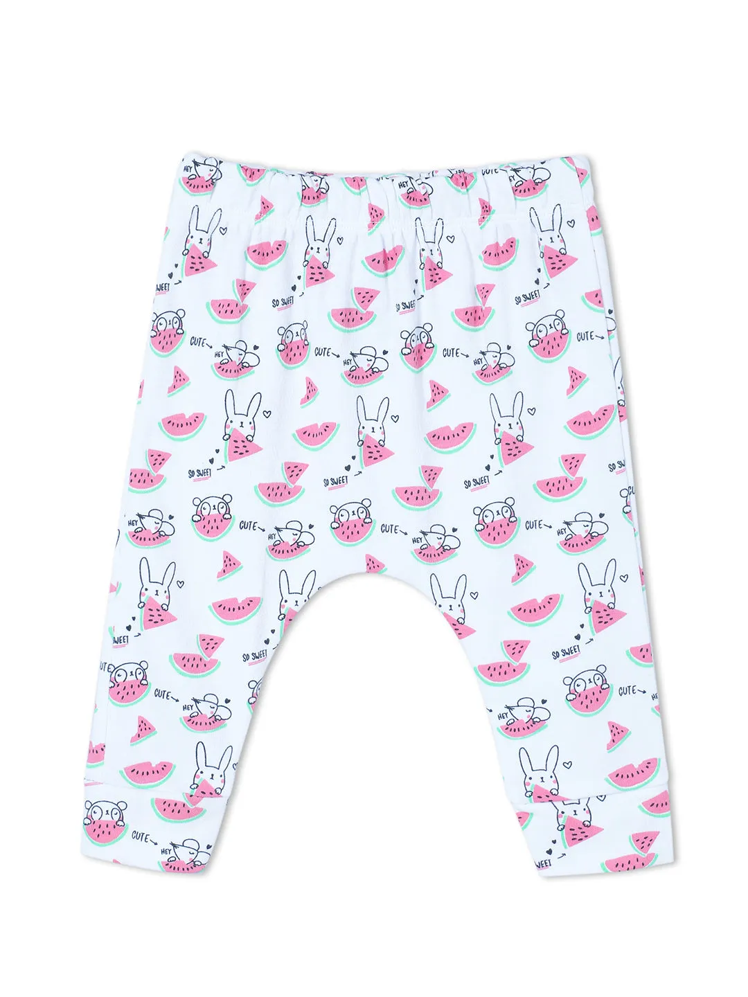 Summer Melon Newborn & Infant Pajama Set