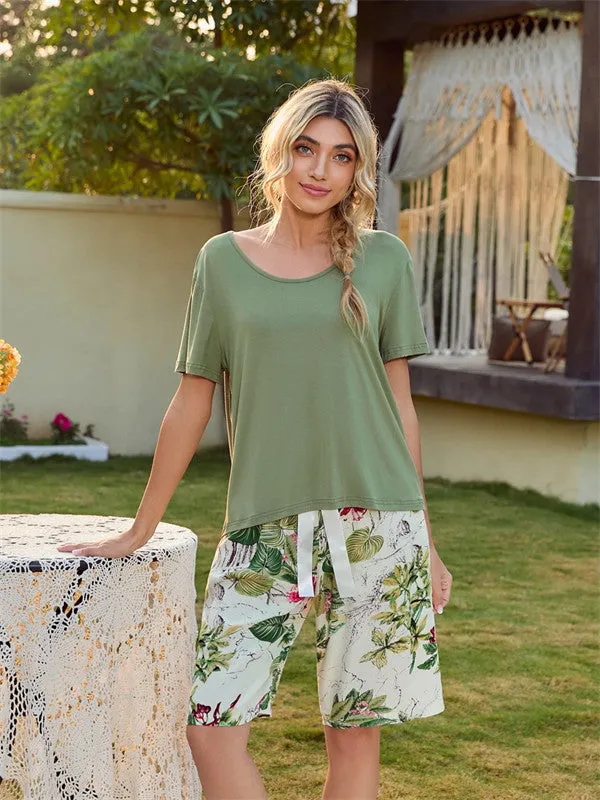 Summer Modal Cotton Casual Lounge Set