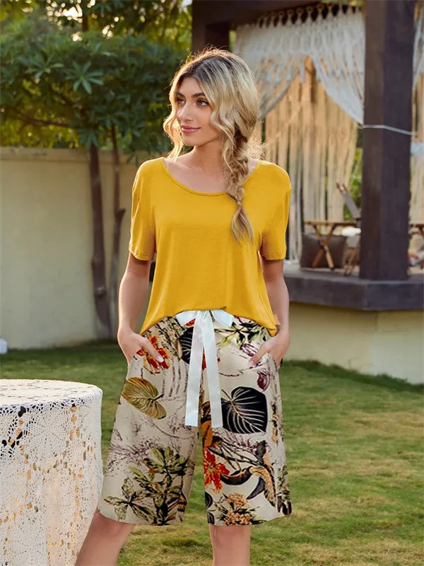 Summer Modal Cotton Casual Lounge Set