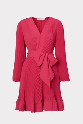 Liv Pleated Dress Anti-Static-Finish