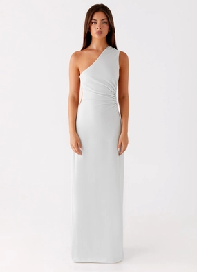 Taurus Maxi Dress - Mint Timeless Layering Urban Minimalism