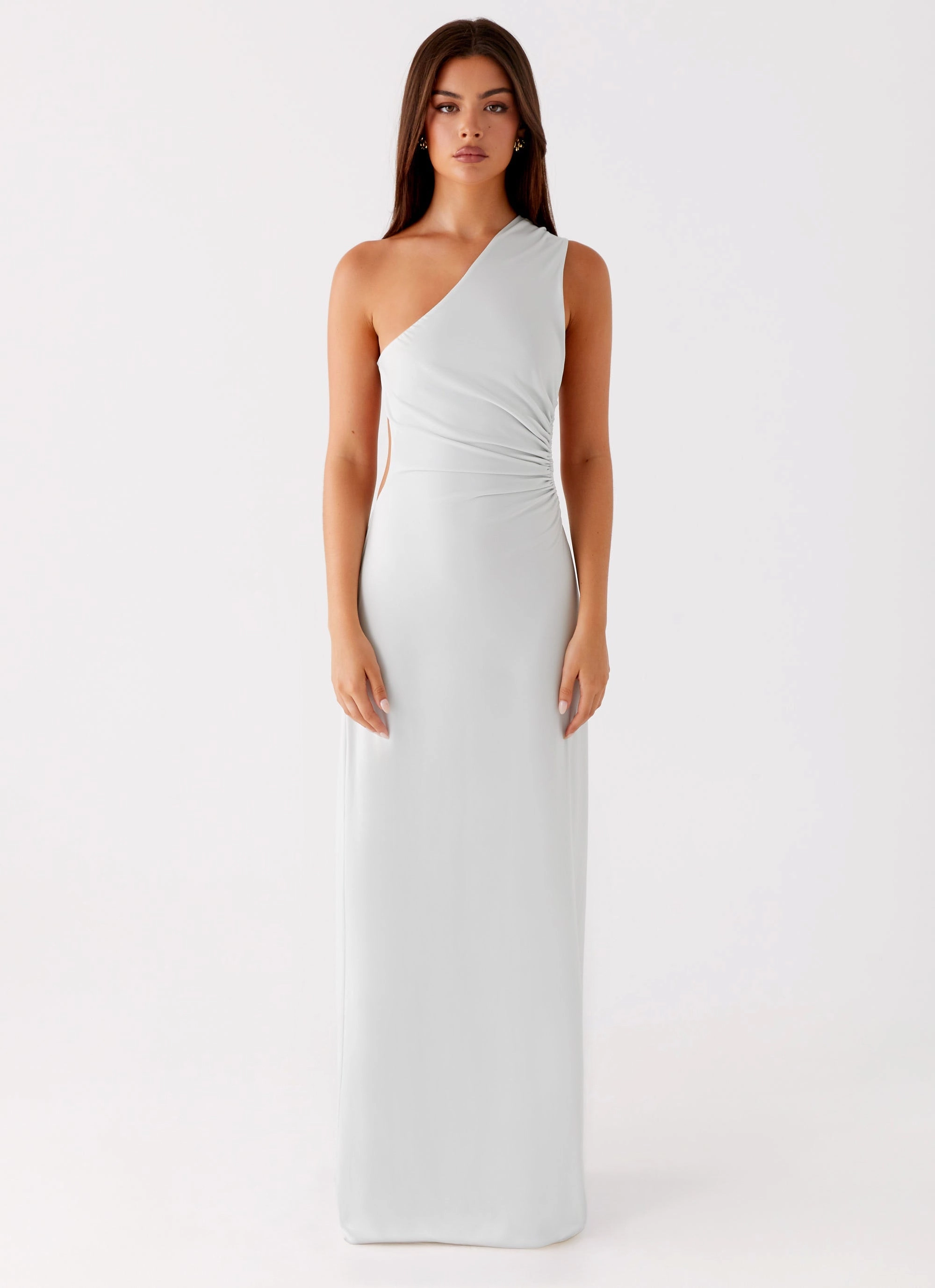 Taurus Maxi Dress - Mint Timeless Layering Urban Minimalism