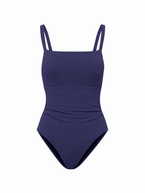 Hand Wash Swim Teen Girls Jori One Piece In Navy Texture