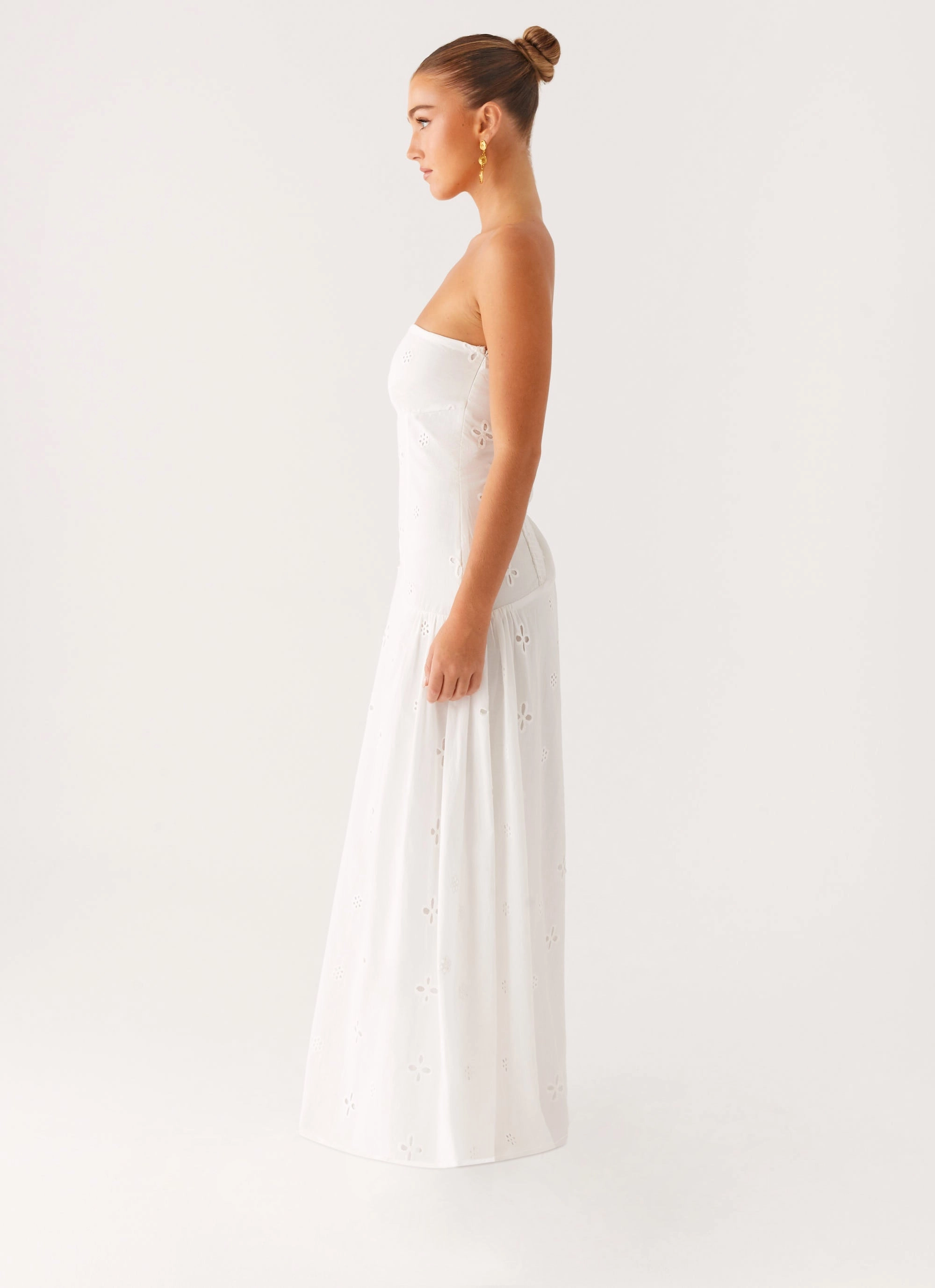 Sunkissed Maxi Dress - Ivory Casual weekend dress