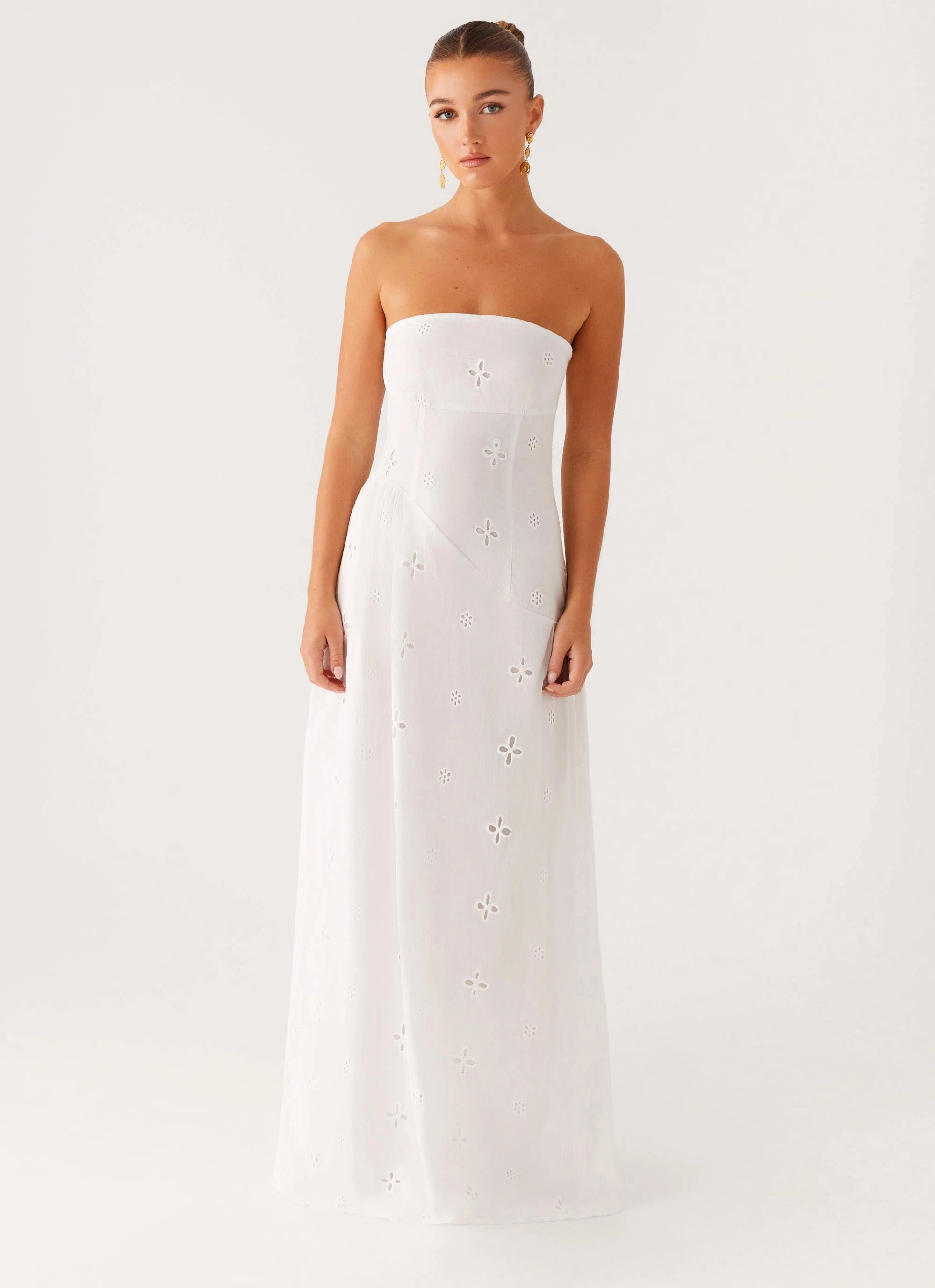 Sunkissed Maxi Dress - Ivory Global Style everyday elegance