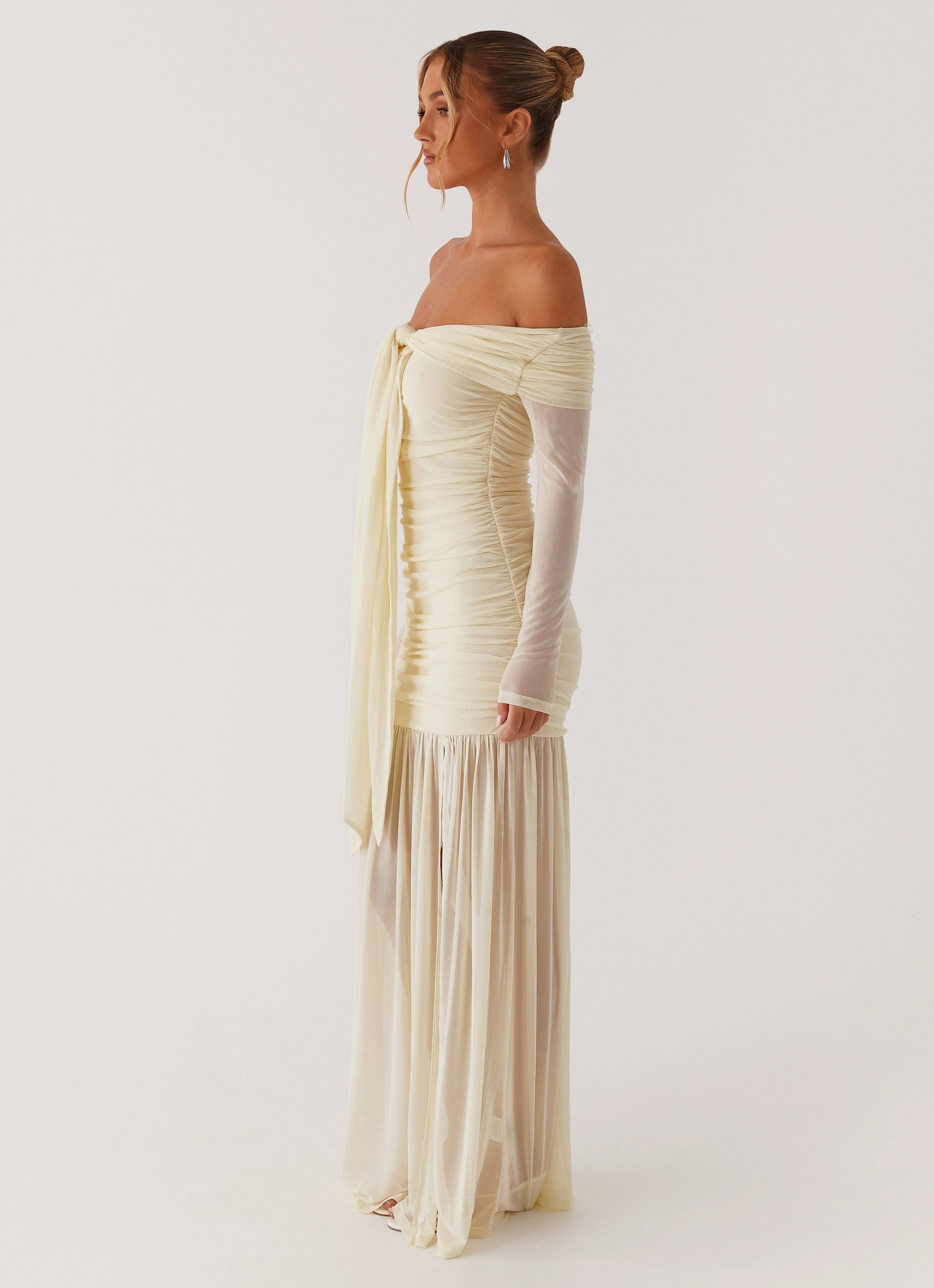 Ginny Maxi Dress - Yellow Versatile Cut