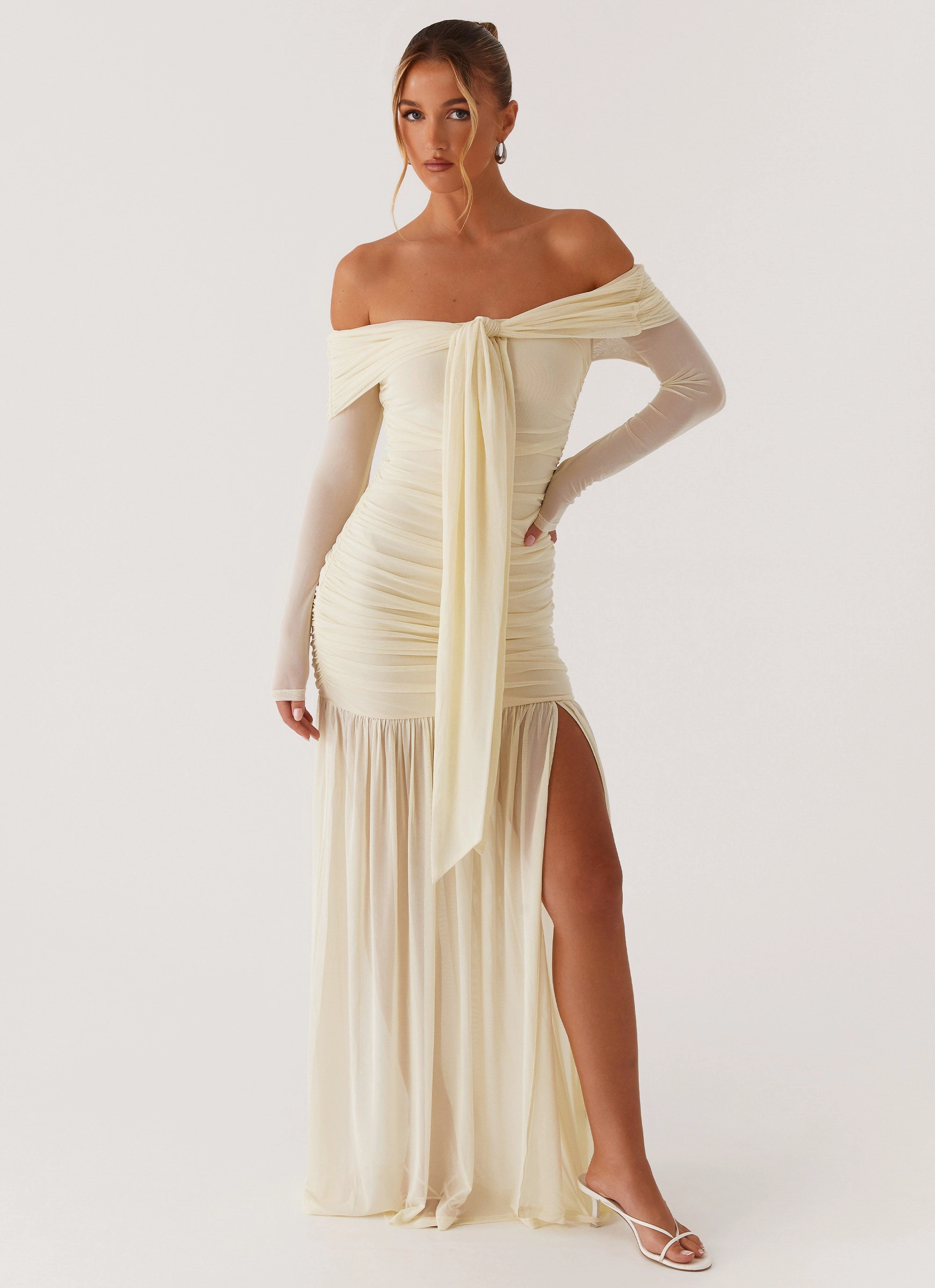 Ginny Maxi Dress - Yellow All Day