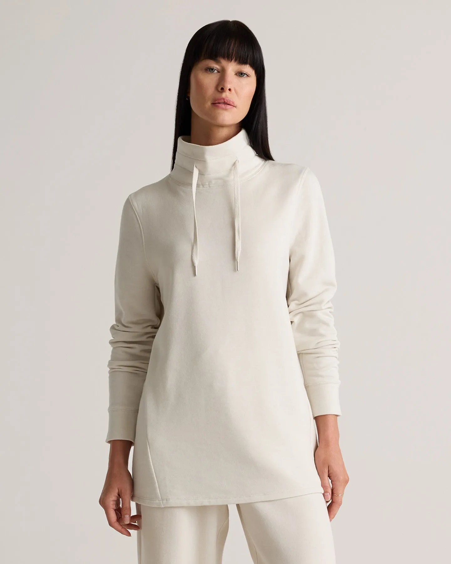 SuperSoft Fleece Mock Neck Pullover