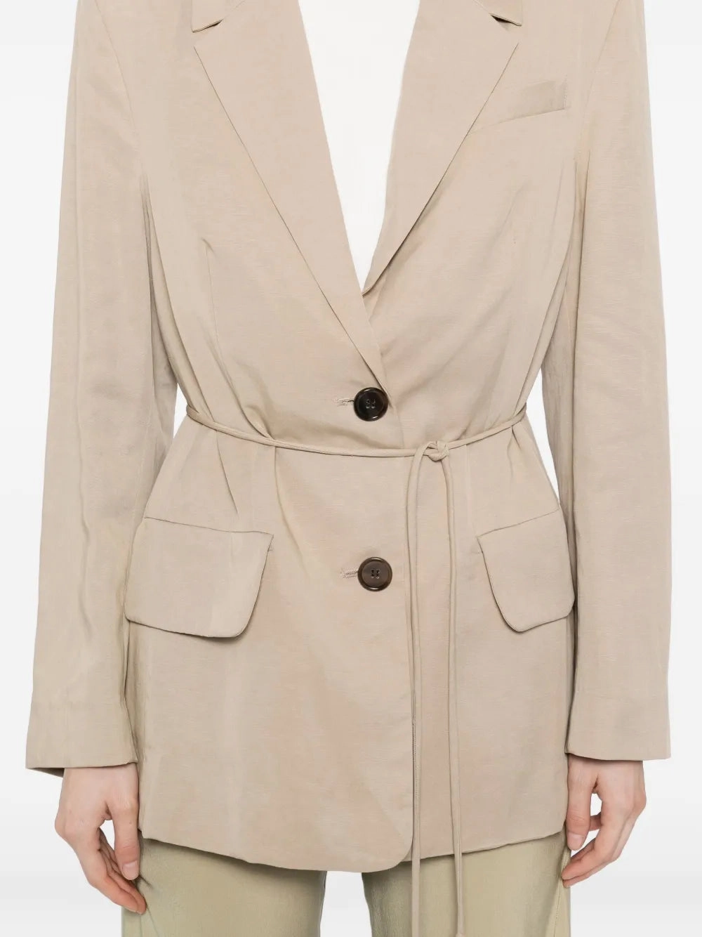 Stretchable Fabric Modern Design Hilao Blazer in Tehina