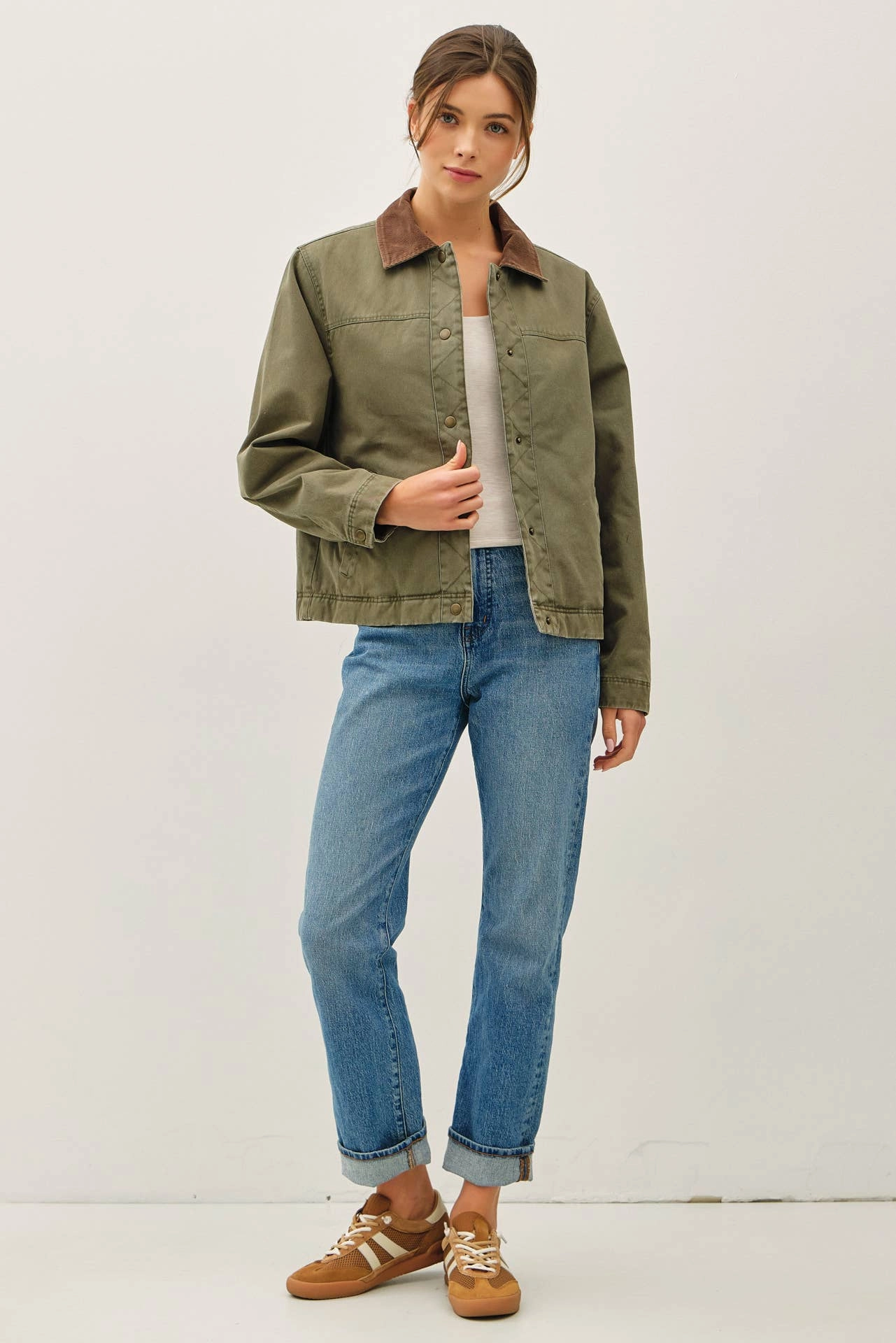 Thermal Retention Layer Classic Barn Jacket- Olive Green