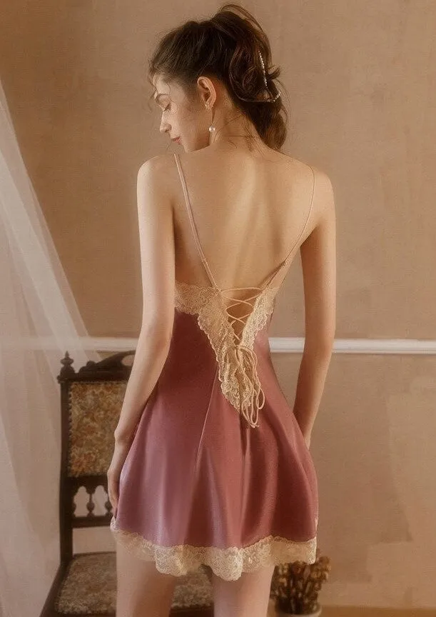 Susan's Velvet Royal Nightgown