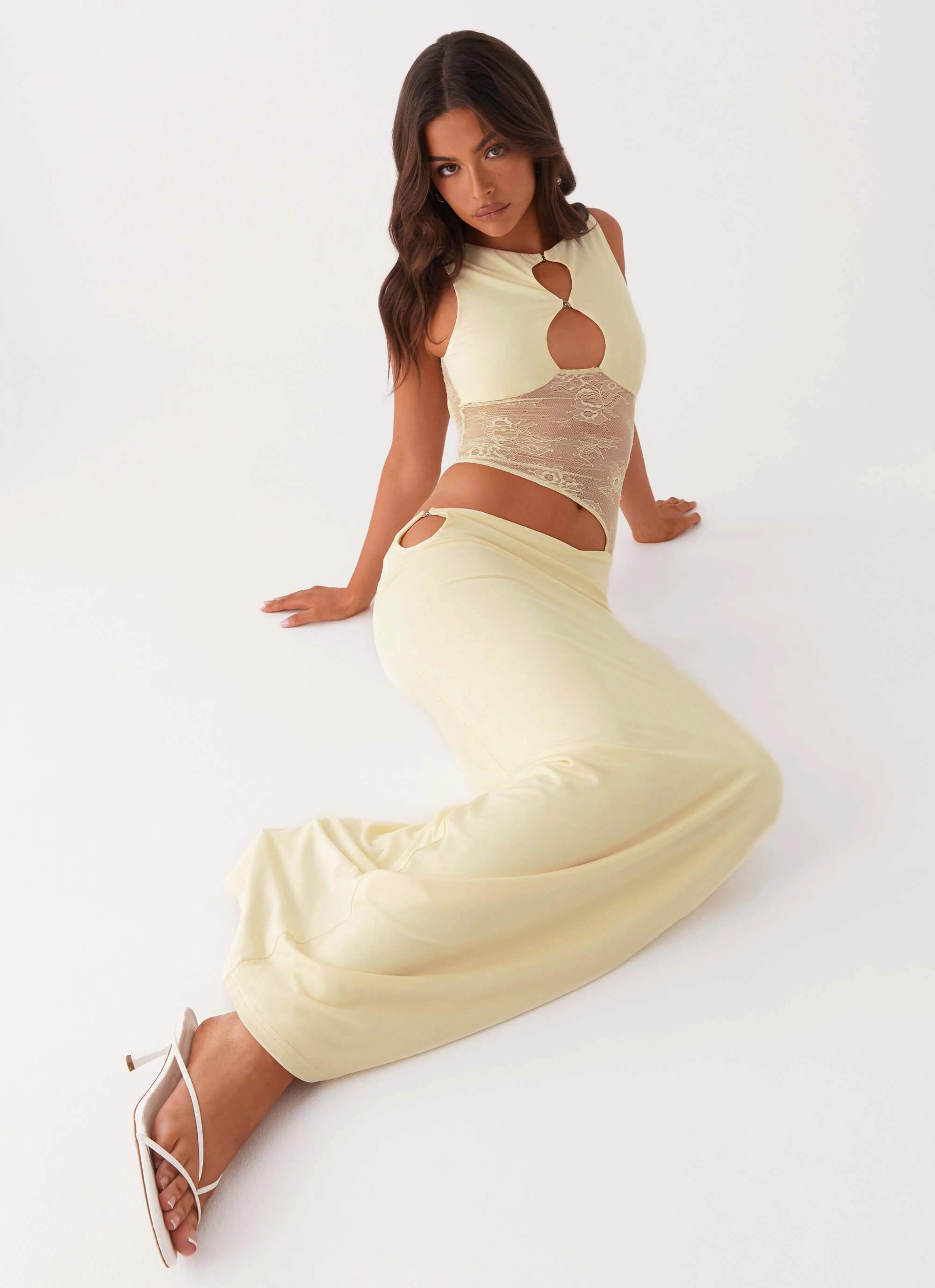 Prophecy Maxi Dress - Yellow Classic-style