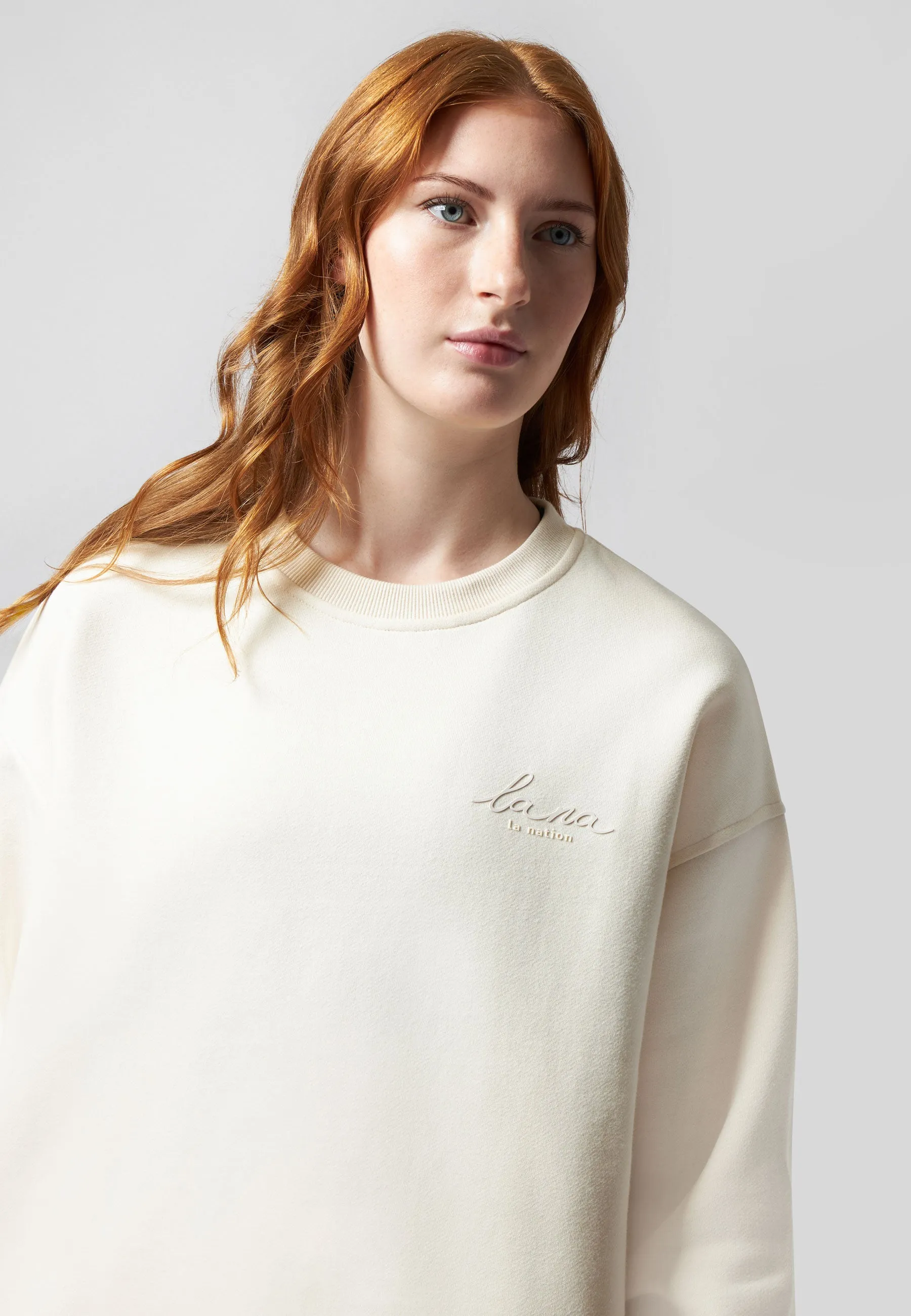 Sweat Lounge Set - Cream