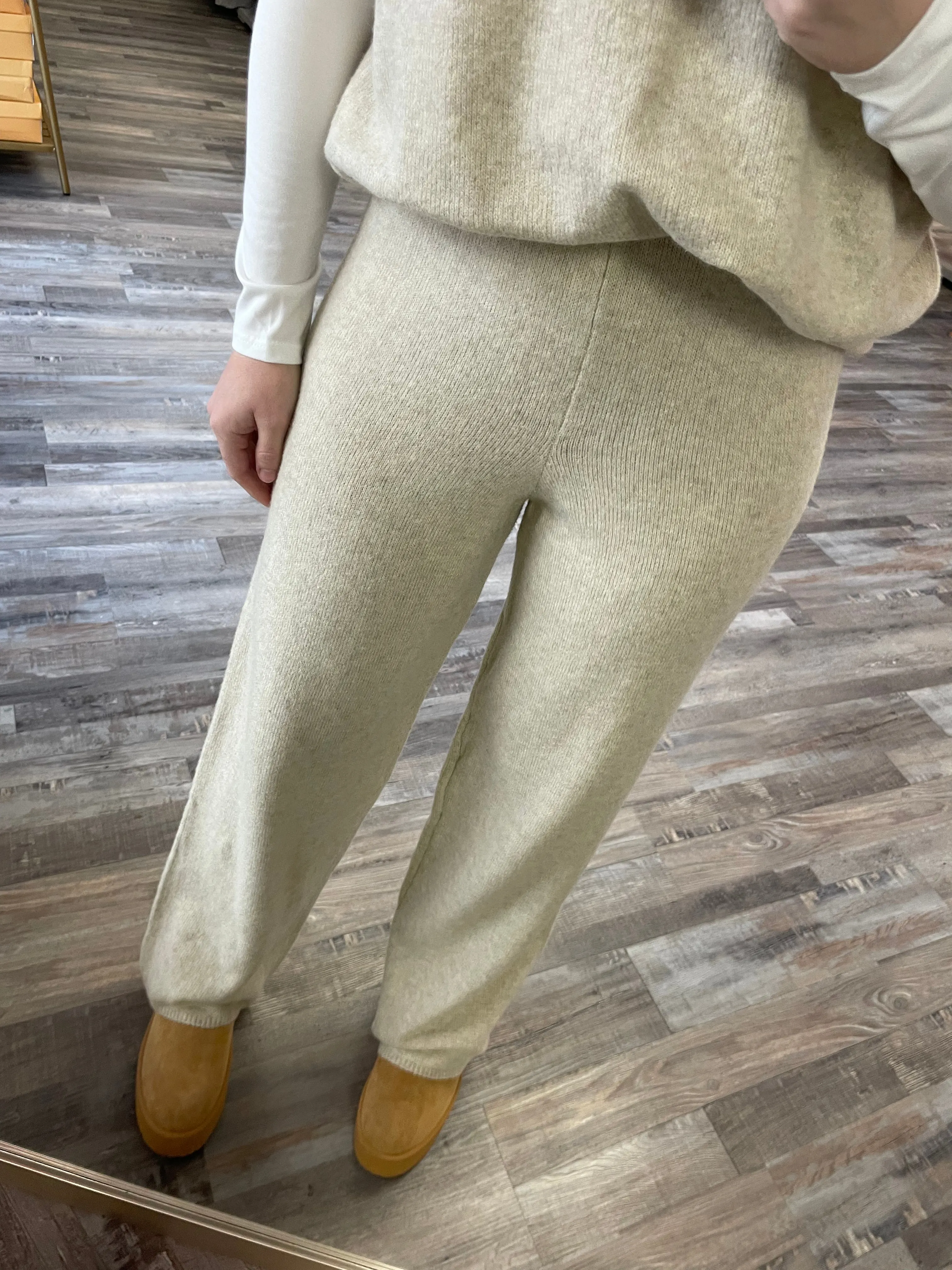 Sweater Pants - Oatmeal