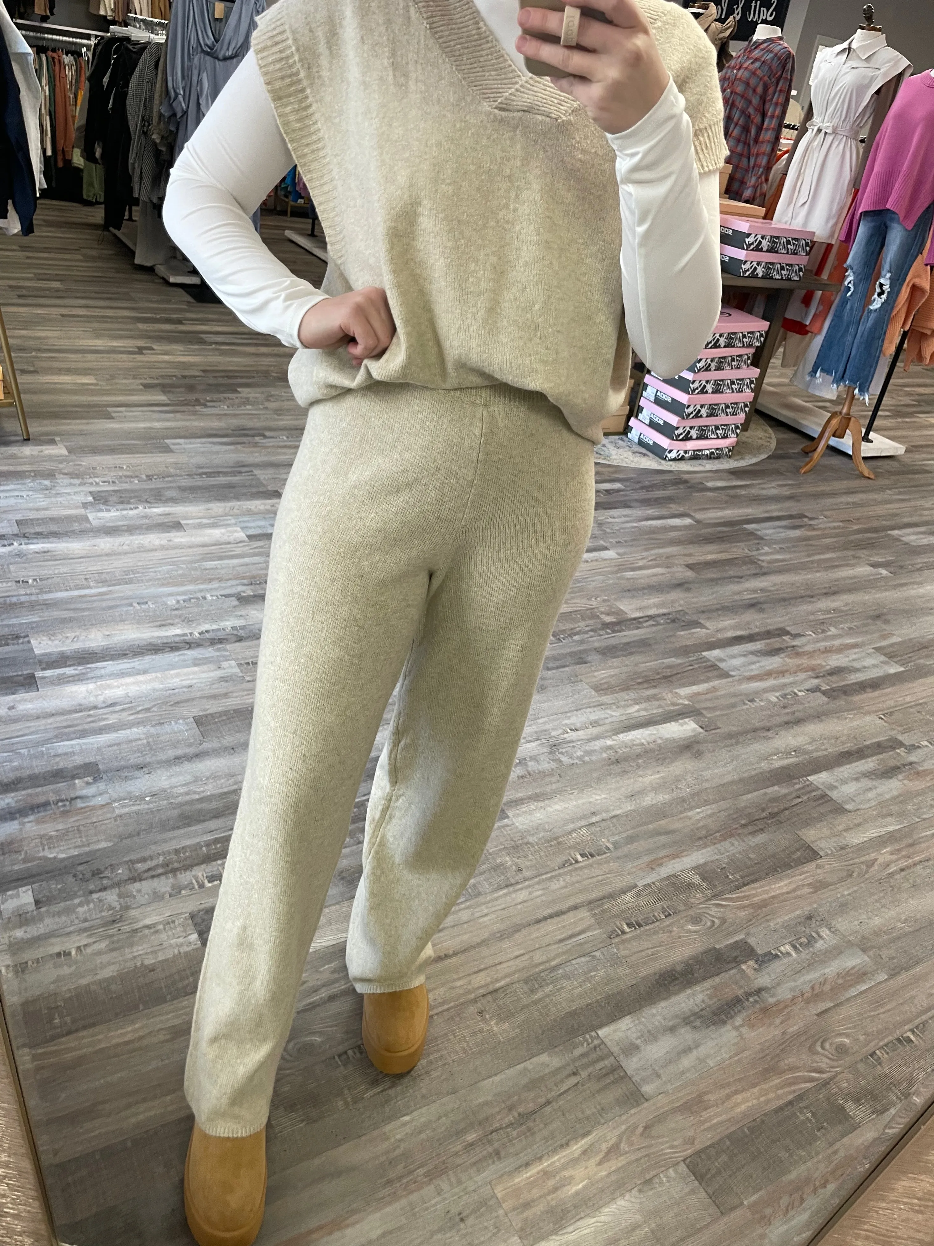 Sweater Pants - Oatmeal