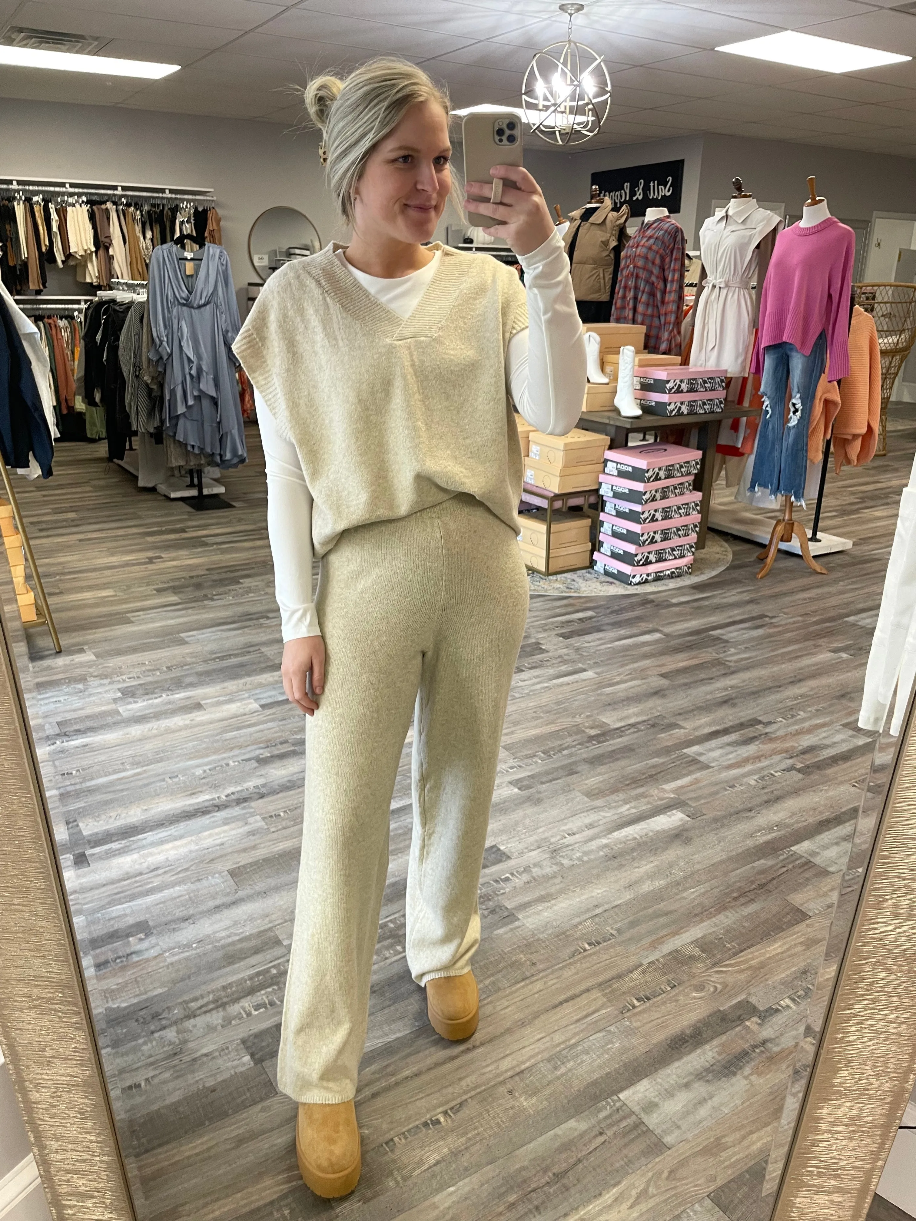 Sweater Pants - Oatmeal