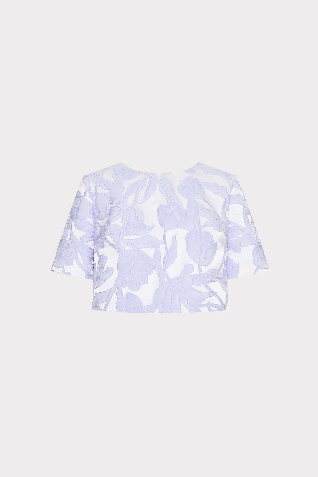 Tulip Jacquard Top Heather Effect Finish