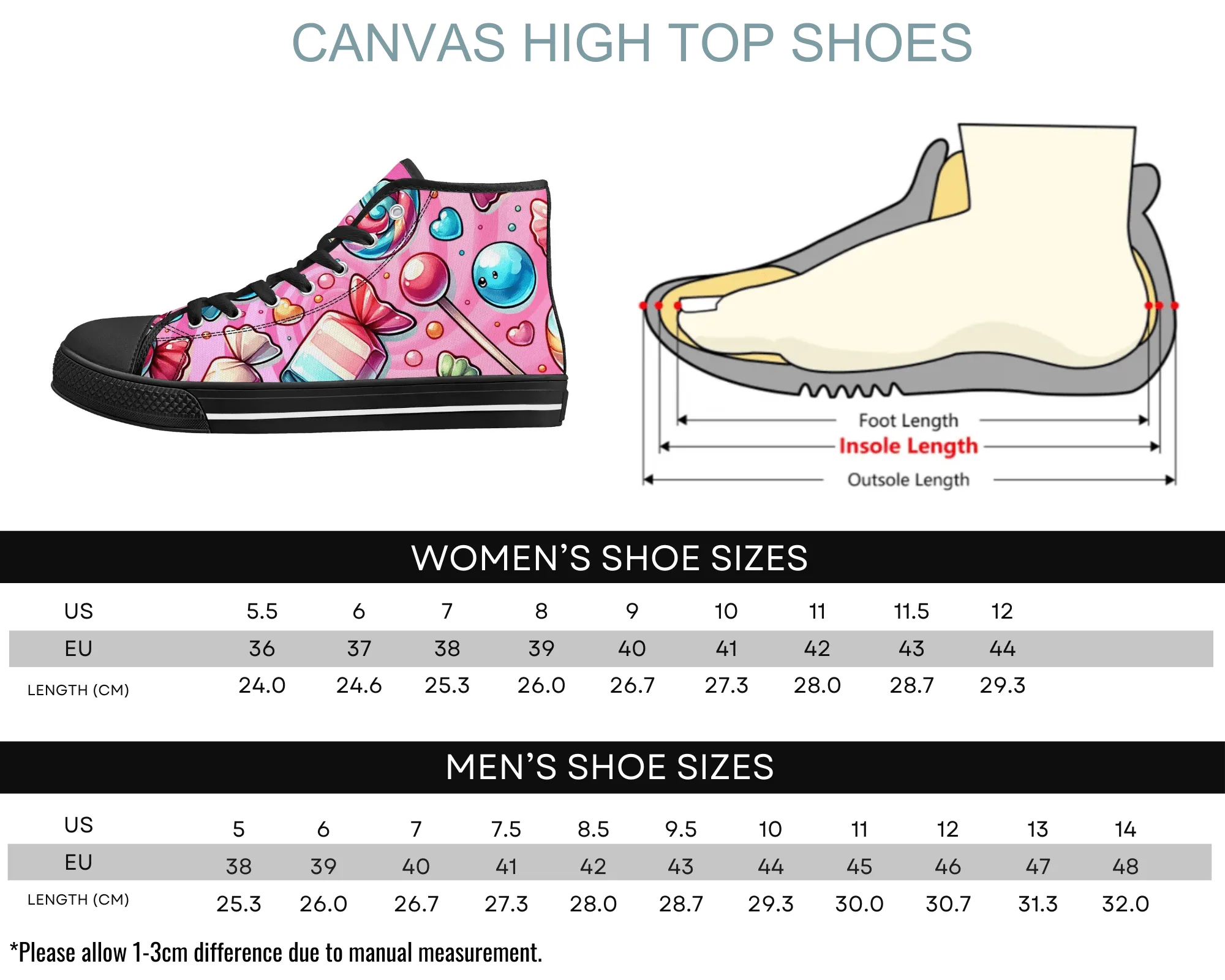 Sweet Feet High Tops