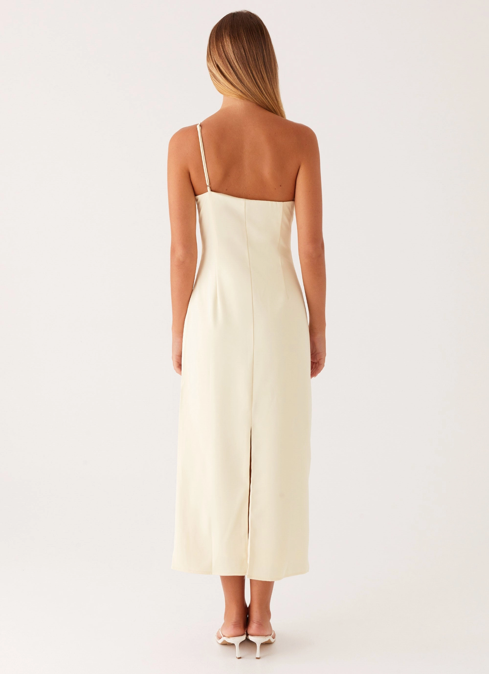 Sweetpea Midi Dress - Yellow Perfect Layers Soft Movement